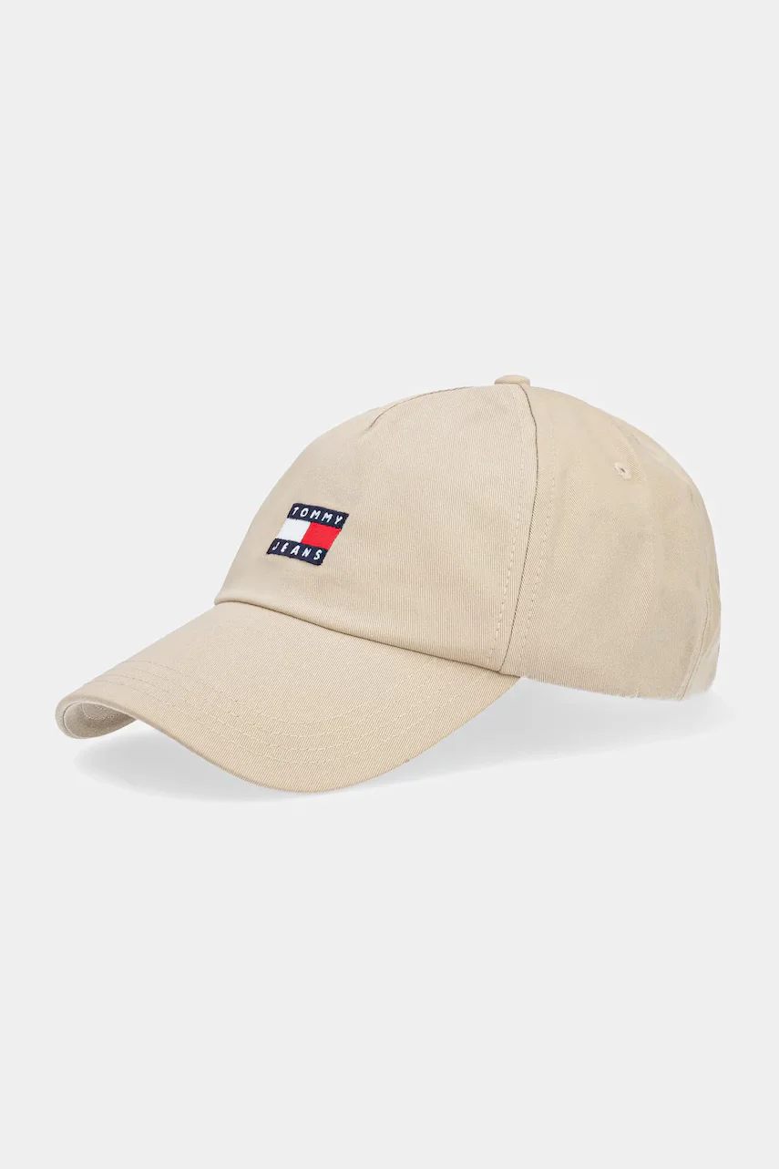 Tommy Jeans Памучна шапка с козирка