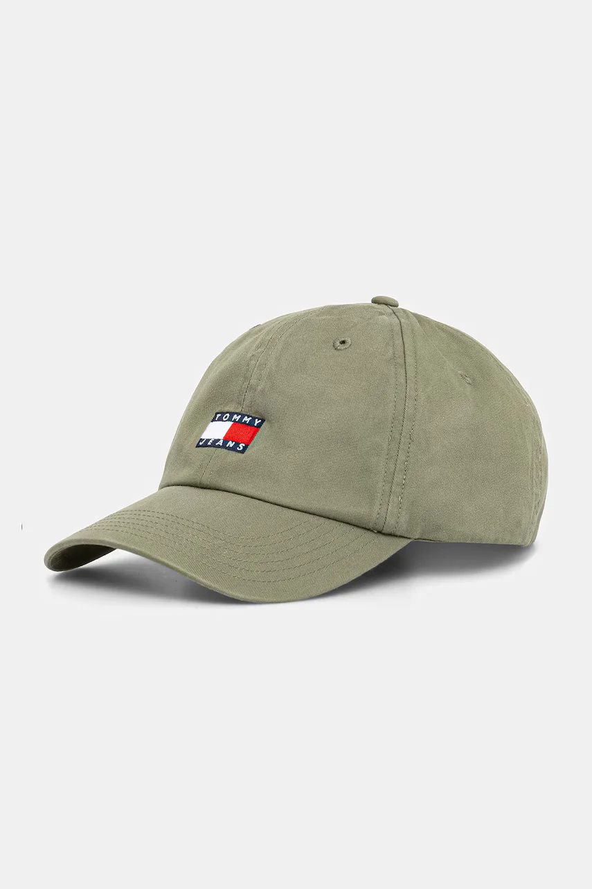 Tommy Jeans Памучна шапка с козирка