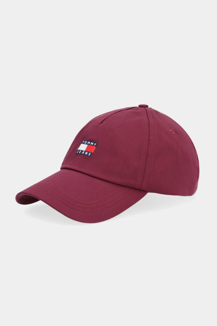 Tommy Jeans Памучна шапка с козирка