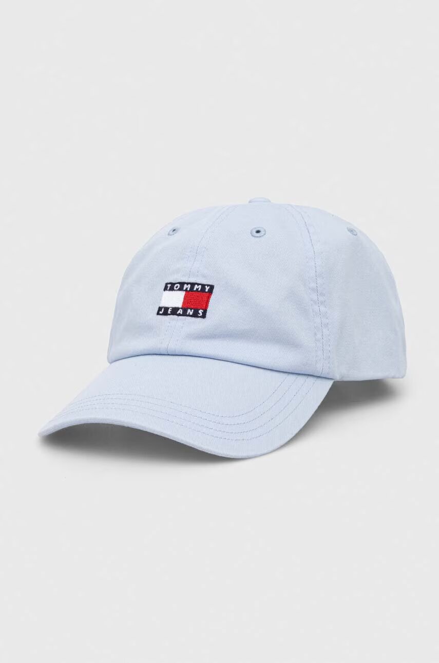 Tommy Jeans Памучна шапка с козирка