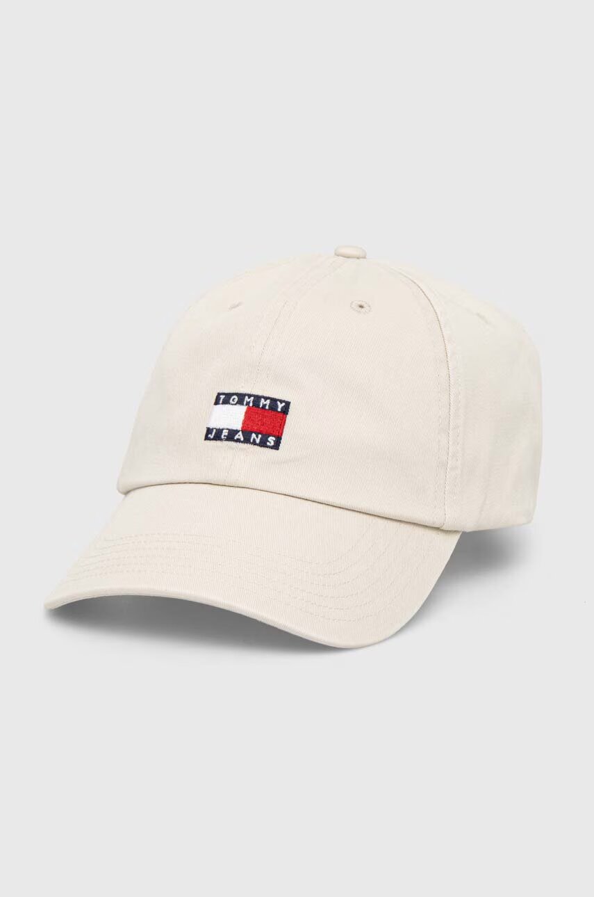 Tommy Jeans Памучна шапка с козирка