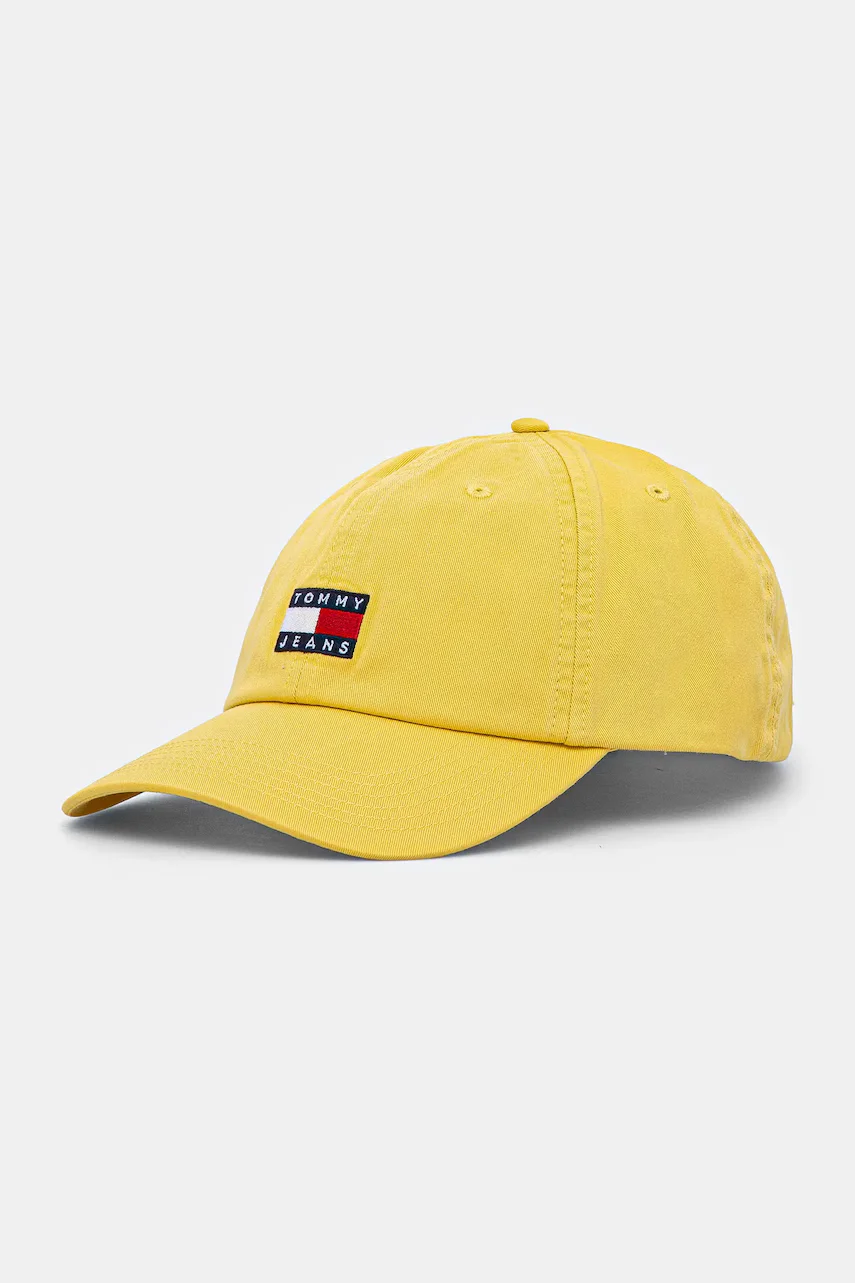 Tommy Jeans Памучна шапка с козирка