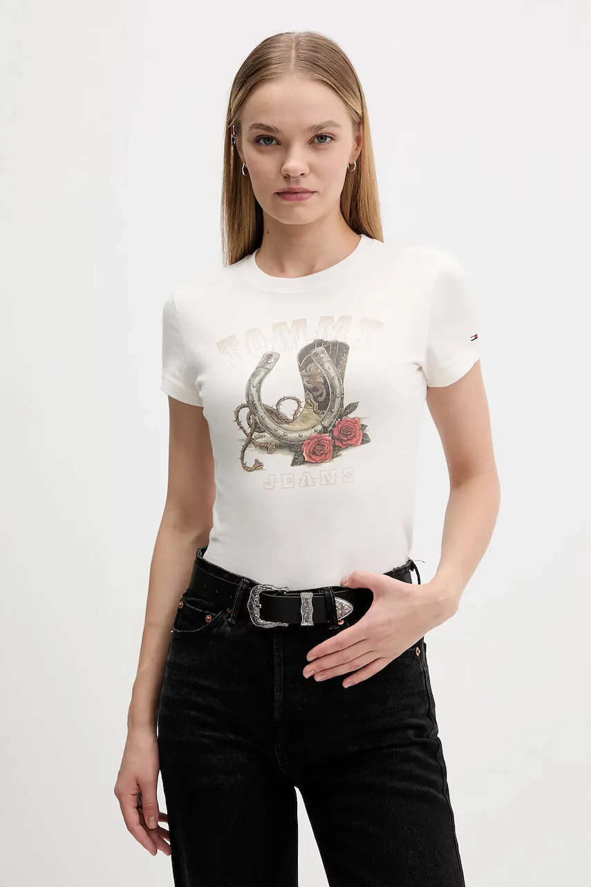 Tommy Jeans Памучна тениска