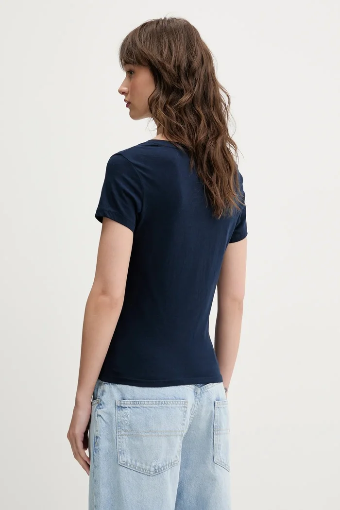 Tommy Jeans Памучна тениска (2 броя) в тъмносиньо DW0DW21367
