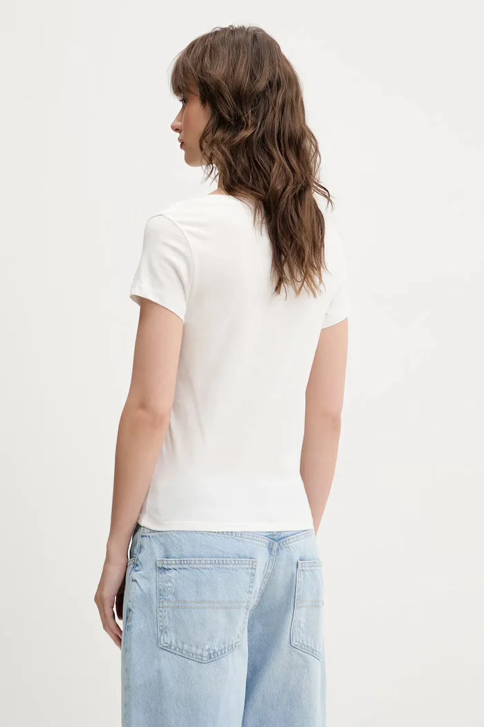 Tommy Jeans Памучна тениска (2 броя) в тъмносиньо DW0DW21367
