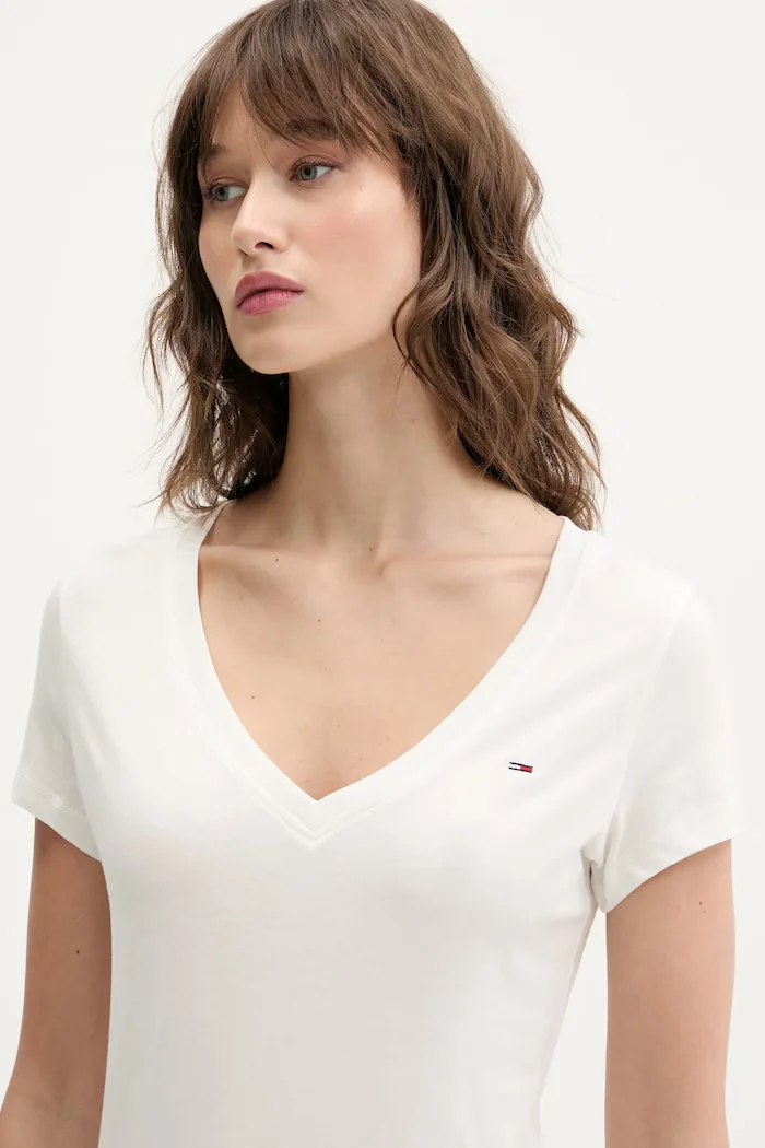 Tommy Jeans Памучна тениска (2 броя) в тъмносиньо DW0DW21367