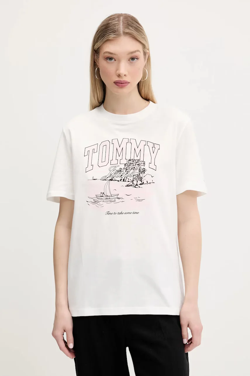 Tommy Jeans Памучна тениска