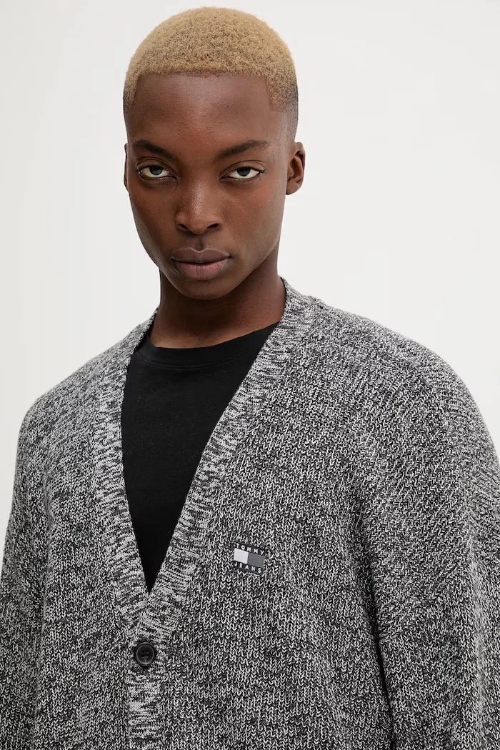 Tommy Jeans Памучна жилетка в черно DM0DM22104