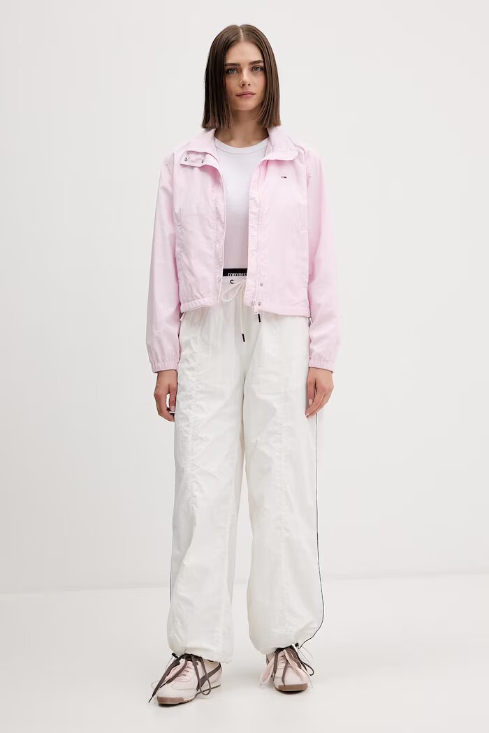 Tommy Jeans преходно яке дамско розово DW0DW20439