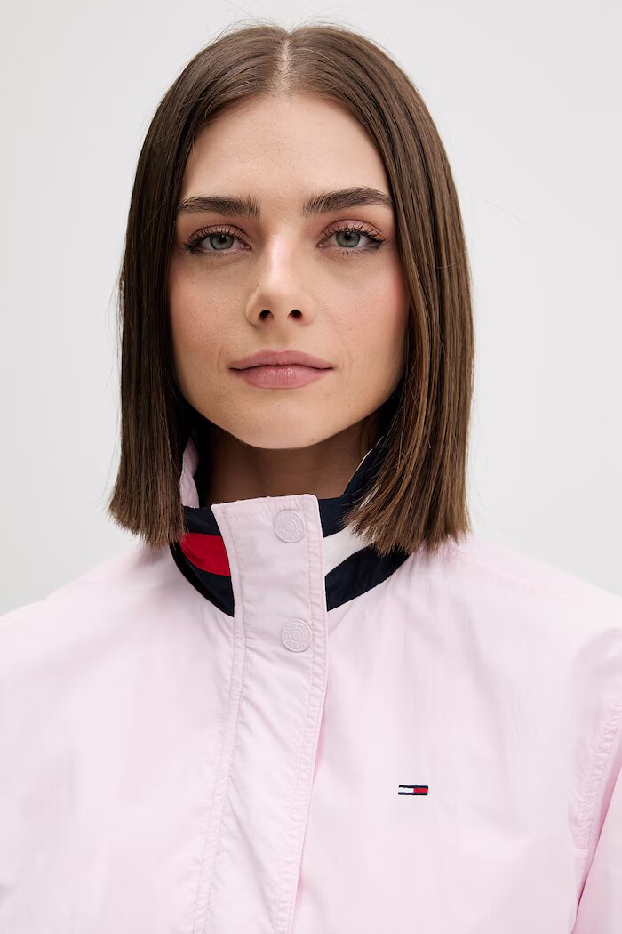 Tommy Jeans преходно яке дамско розово DW0DW20439