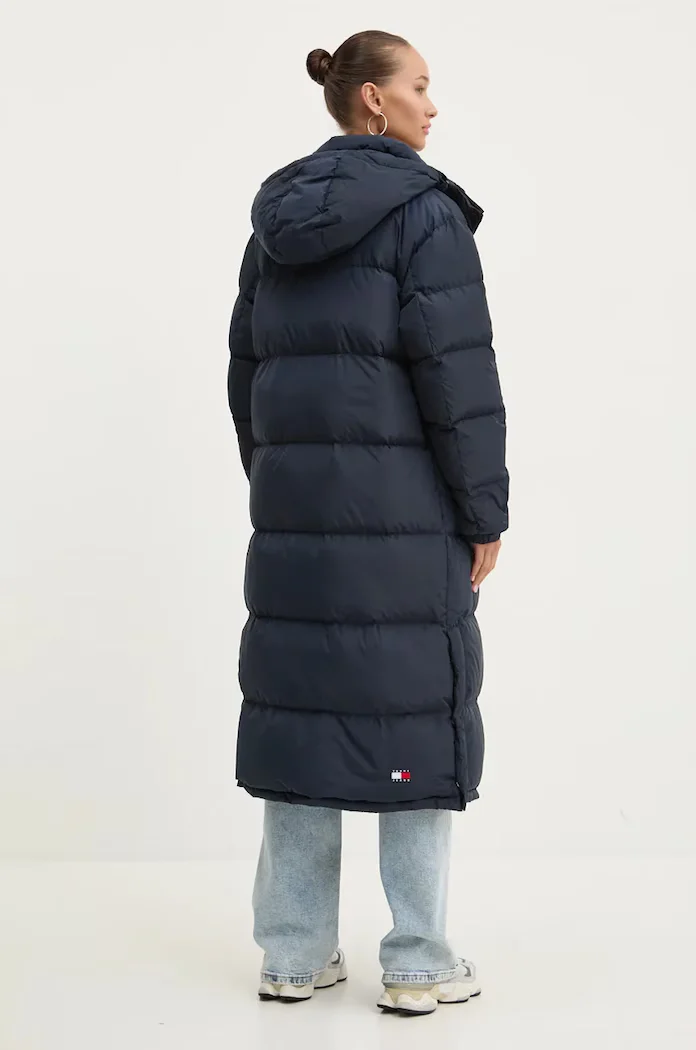 Tommy Jeans пухено яке дамско тъмносиньо DW0DW18860