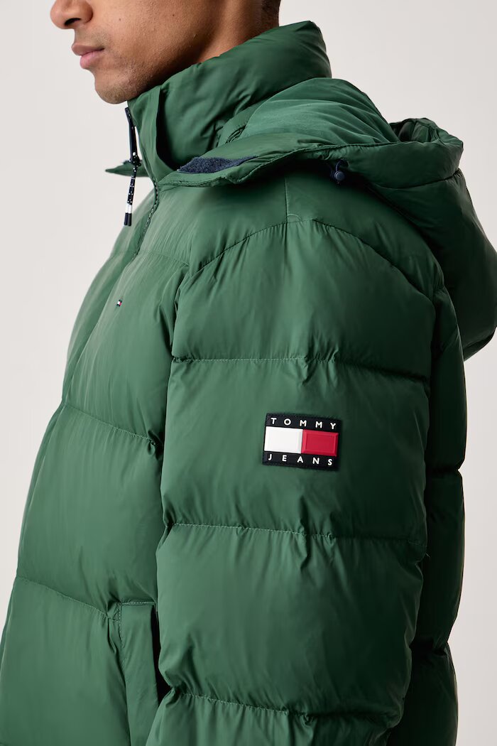 Tommy Jeans пухено яке мъжко зелено DM0DM19786