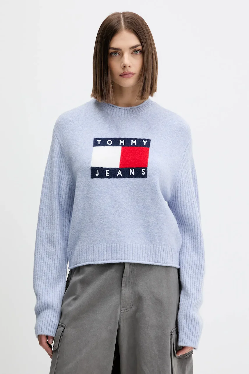 Tommy Jeans Пуловер от вълна