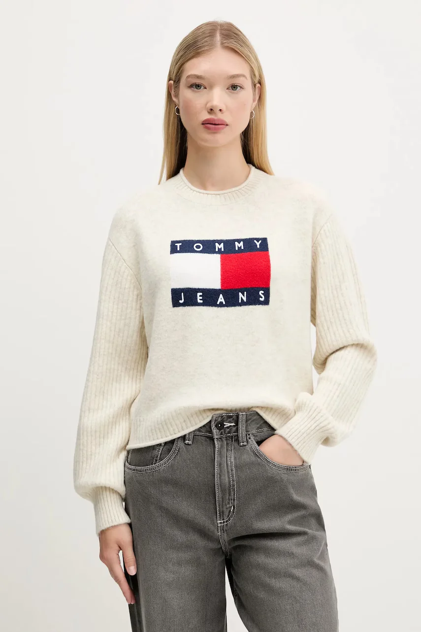 Tommy Jeans Пуловер от вълна