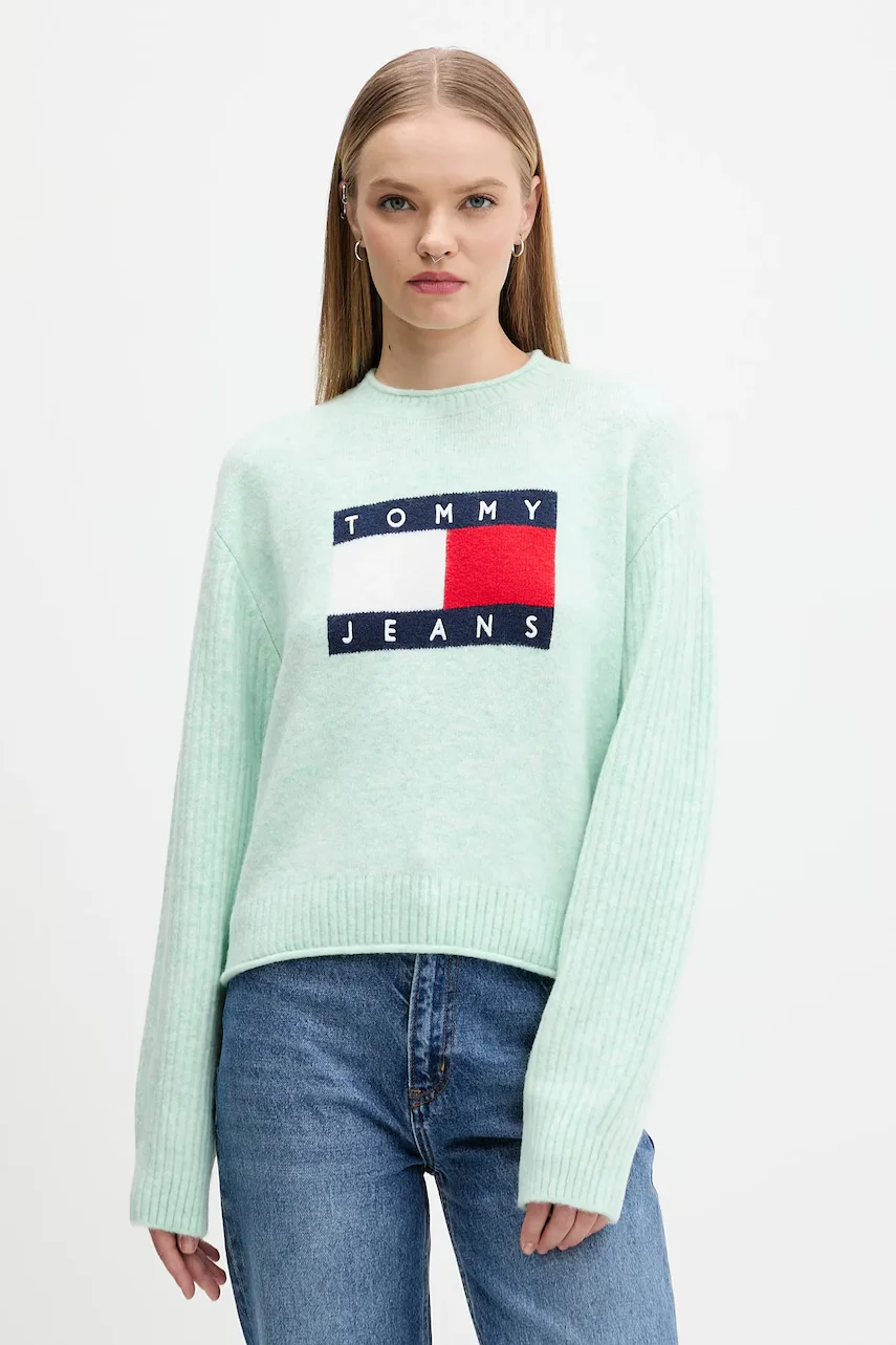 Tommy Jeans Пуловер от вълна