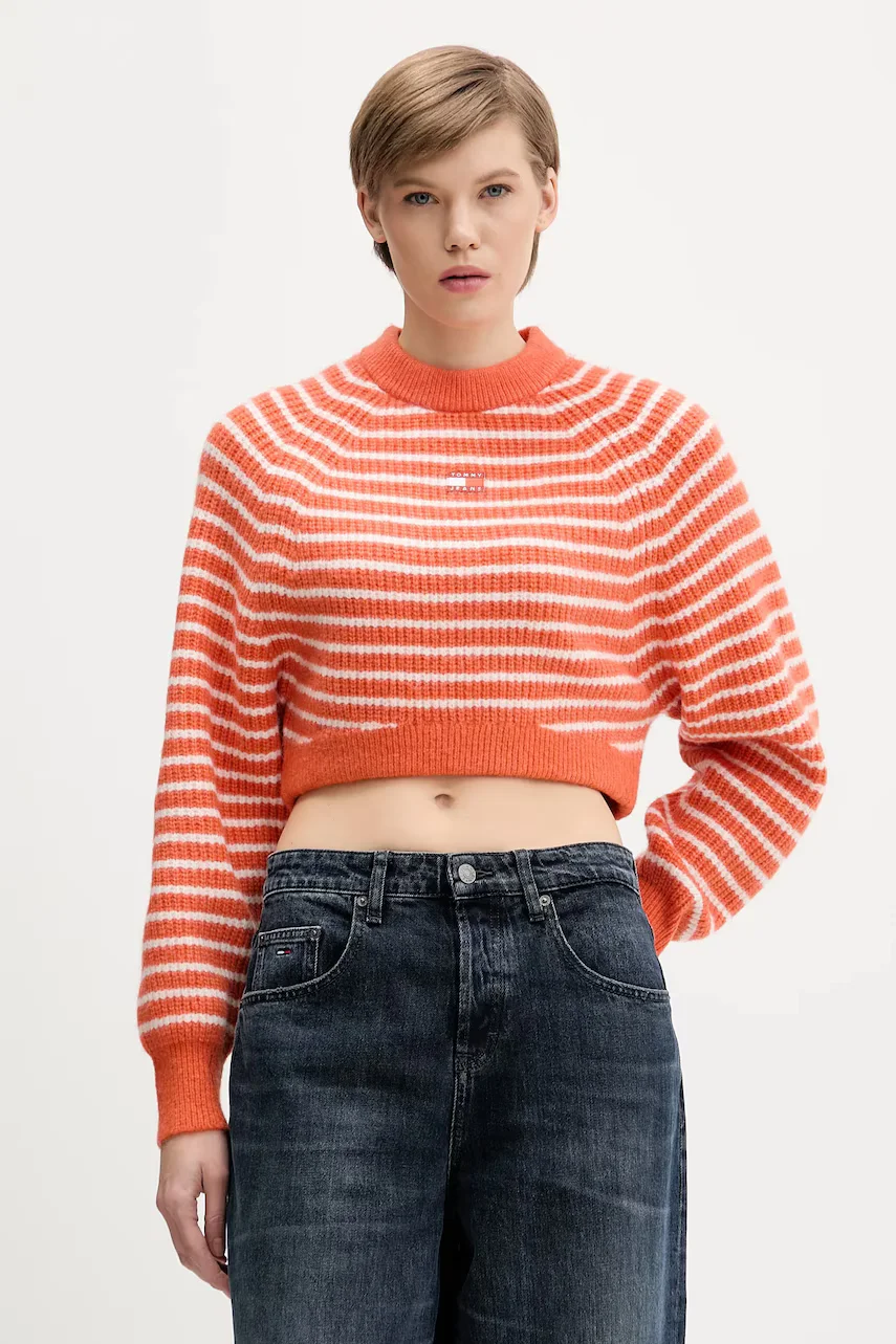 Tommy Jeans Пуловер с вълна