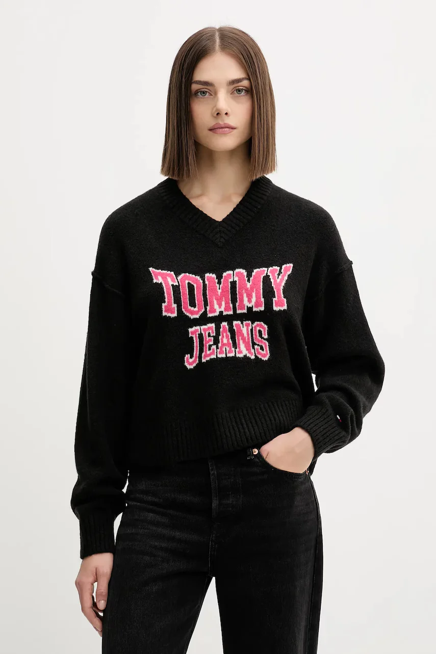 Tommy Jeans Пуловер с вълна