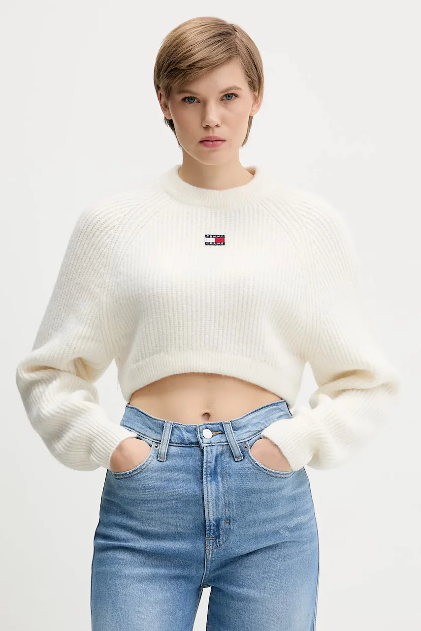 Tommy Jeans Пуловер с вълна