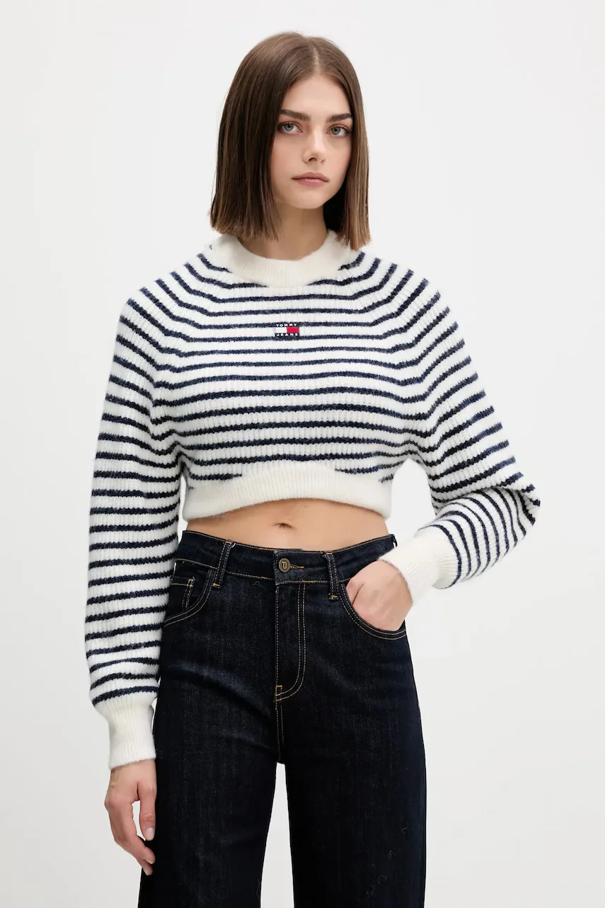 Tommy Jeans Пуловер с вълна