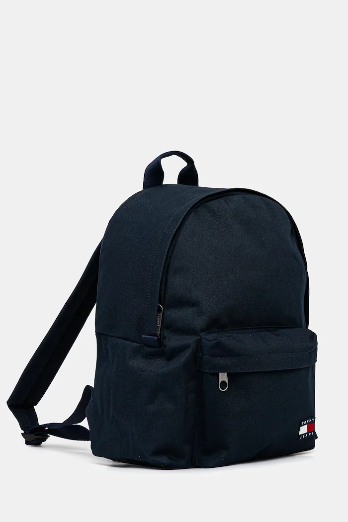 Tommy Jeans Раница в тъмносиньо голям размер с изчистен дизайн AM0AM13726