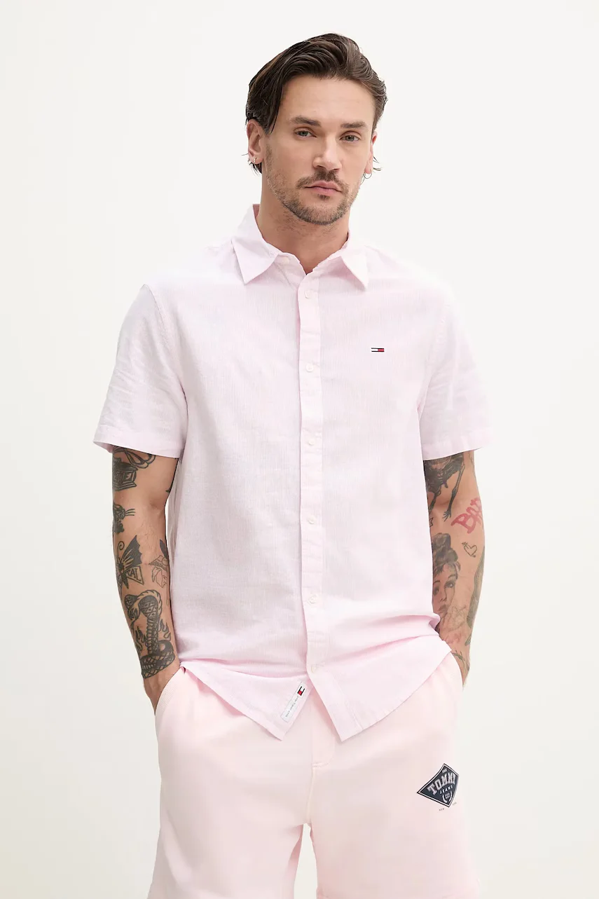 Tommy Jeans Риза с лен