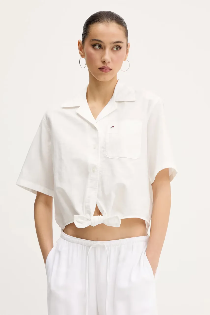 Tommy Jeans Риза с лен
