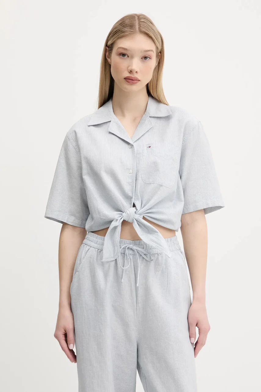Tommy Jeans Риза с лен