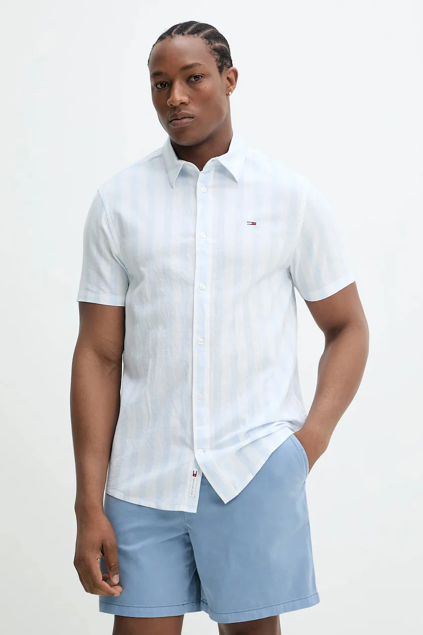Tommy Jeans Риза с лен