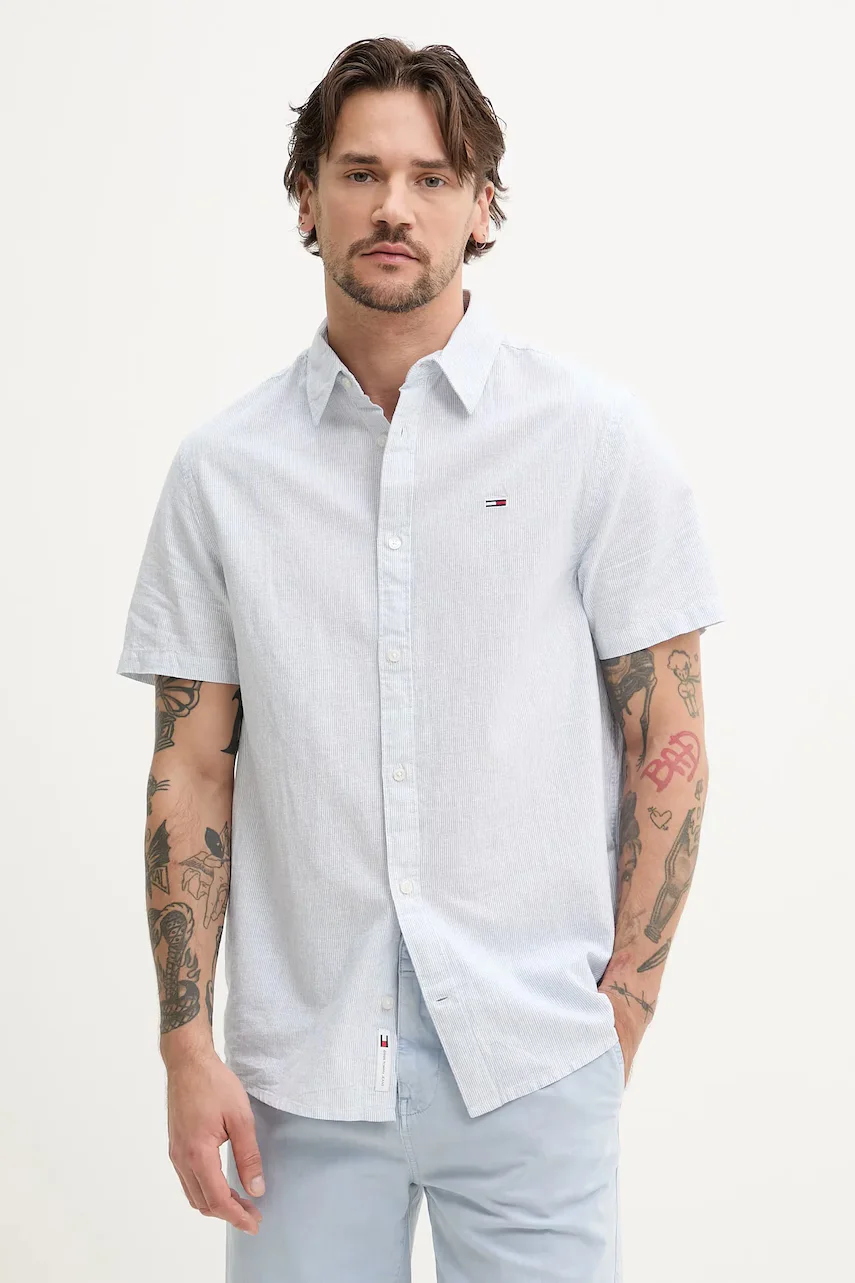 Tommy Jeans Риза с лен