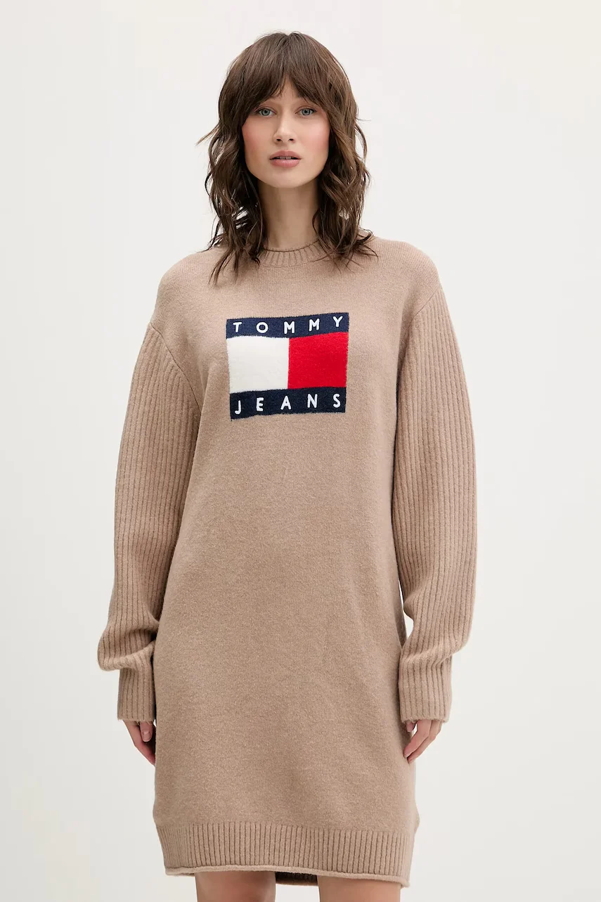 Tommy Jeans Рокля с вълна
