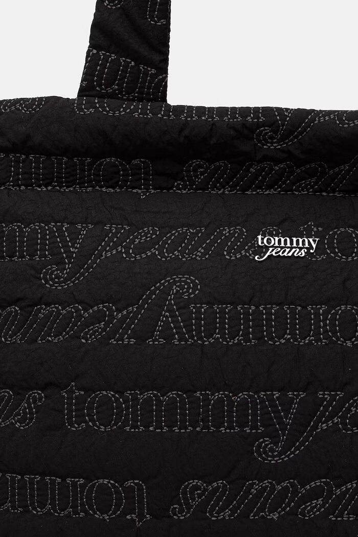 Tommy Jeans шопинг чанта дамска черна AW0AW18649