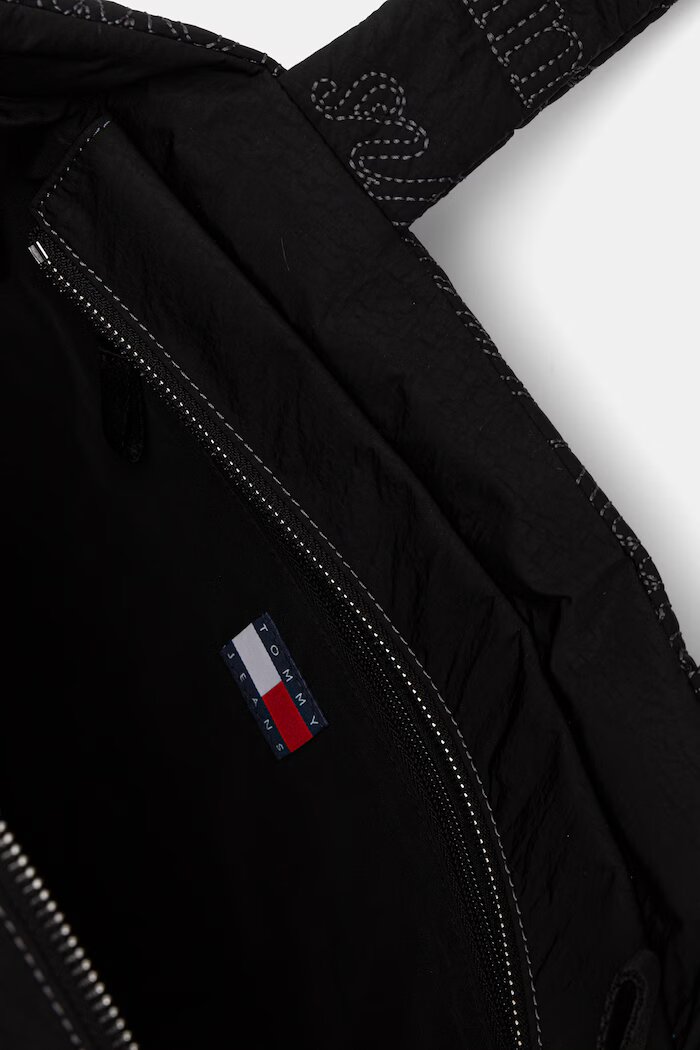 Tommy Jeans шопинг чанта дамска черна AW0AW18649