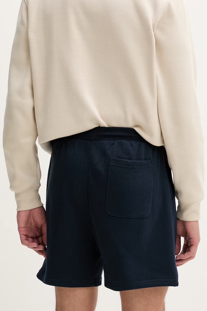 Tommy Jeans Спортен къс панталон мъжки от памук тъмносин DM0DM22697