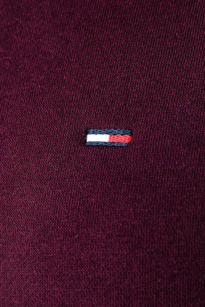 Tommy Jeans суичър дамски с памук бордо DW0DW19959
