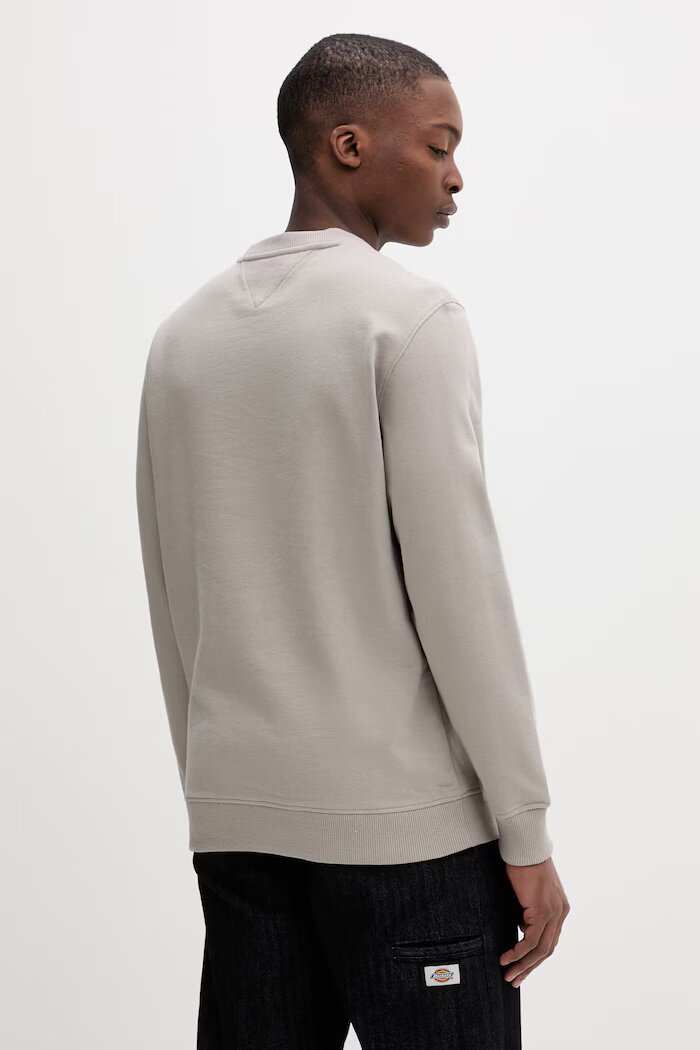 Tommy Jeans суичър мъжки от памук бежов DM0DM22682