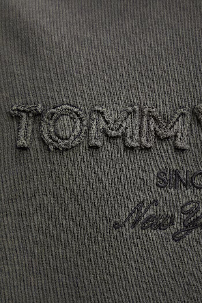 Tommy Jeans суичър мъжки от памук сив DM0DM22714