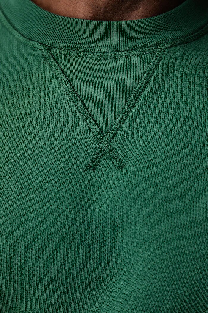 Tommy Jeans суичър мъжки с памук зелен DM0DM23607