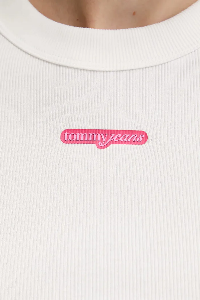 Tommy Jeans Тениска дамска в бяло DW0DW21402