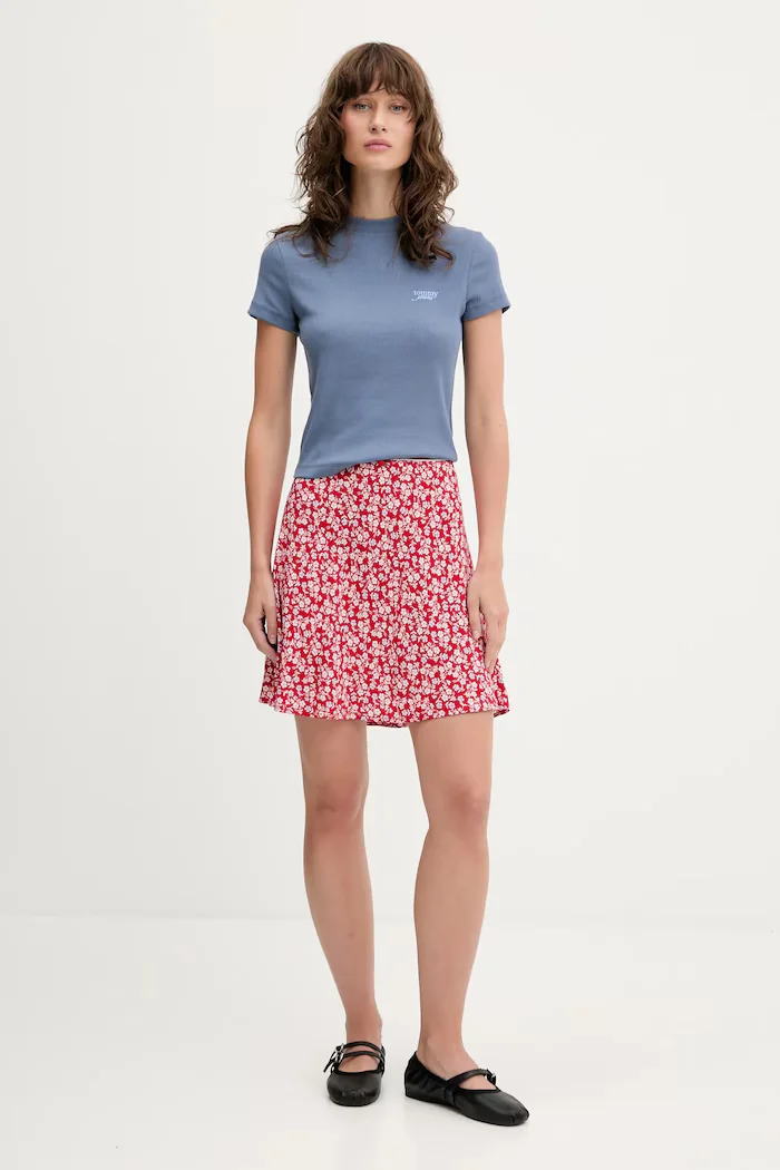 Tommy Jeans Тениска дамска в синьо DW0DW20910