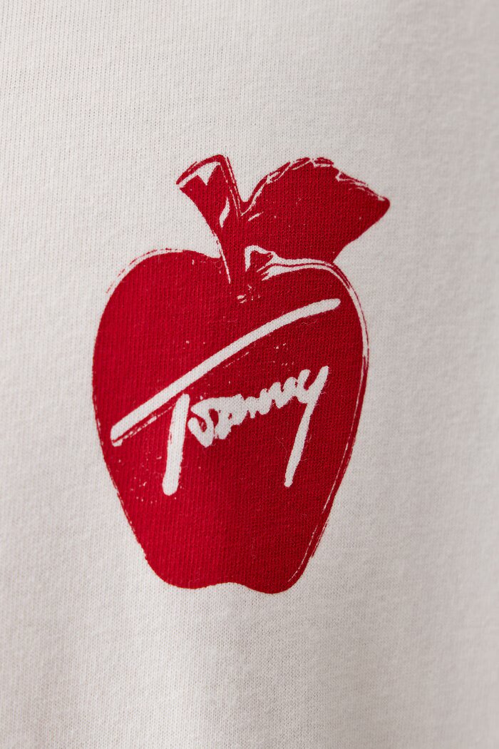 Tommy Jeans тениска мъжка от памук бежова DM0DM23555