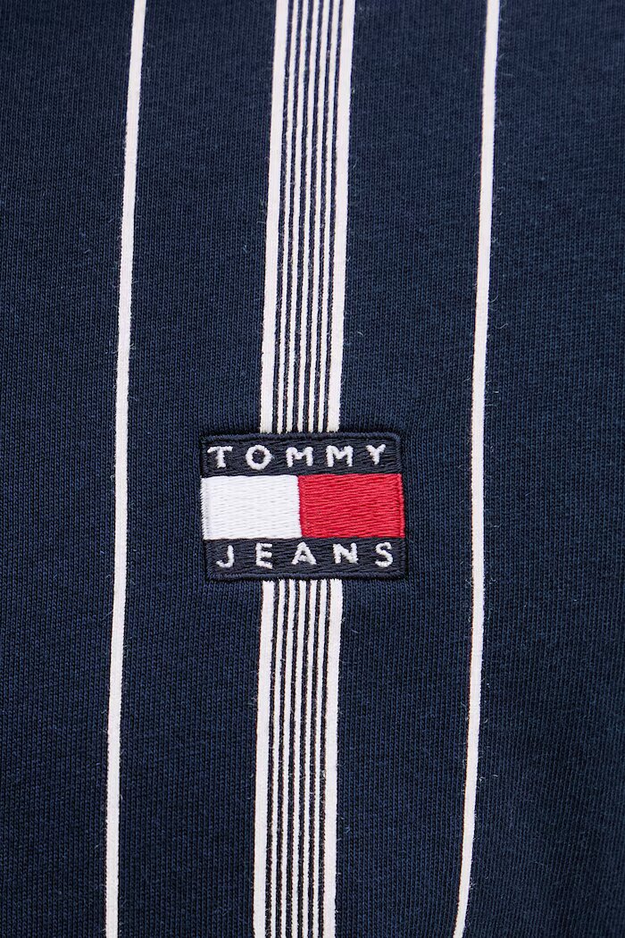 Tommy Jeans тениска мъжка памучна тъмносиня DM0DM21939