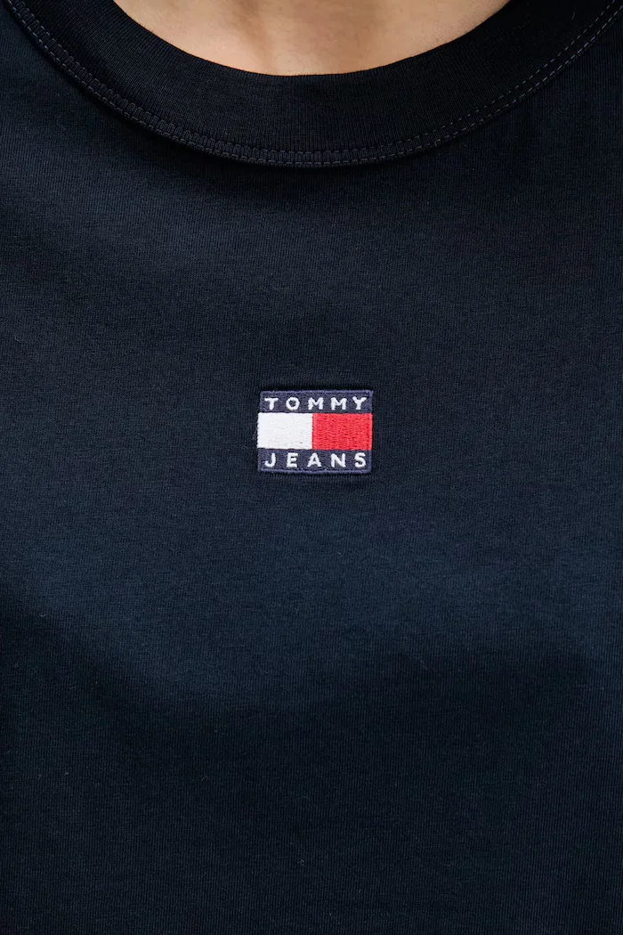 Tommy Jeans тениска от памук тъмносиня DW0DW22202