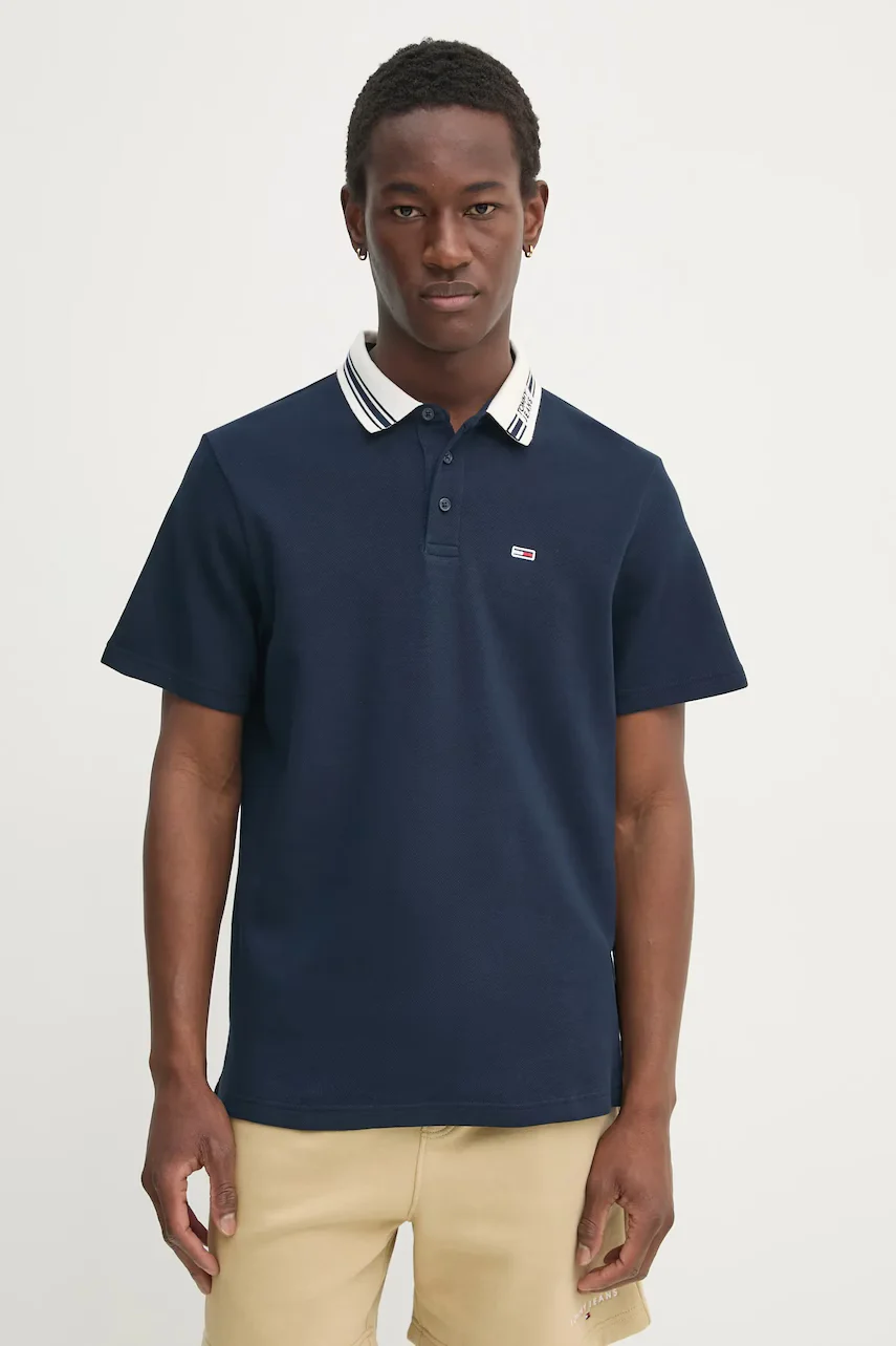 Tommy Jeans Тениска с яка