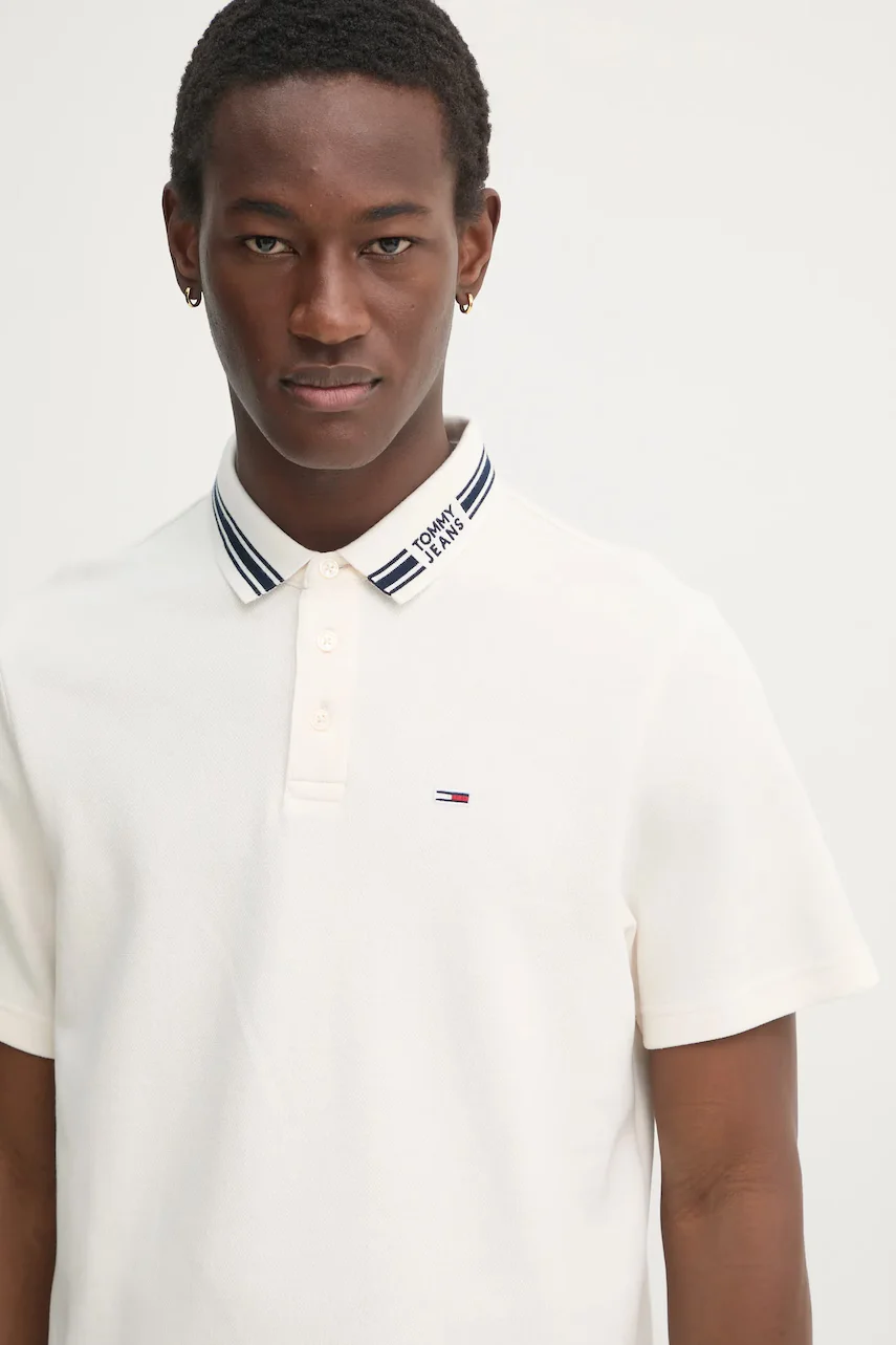 Tommy Jeans Тениска с яка