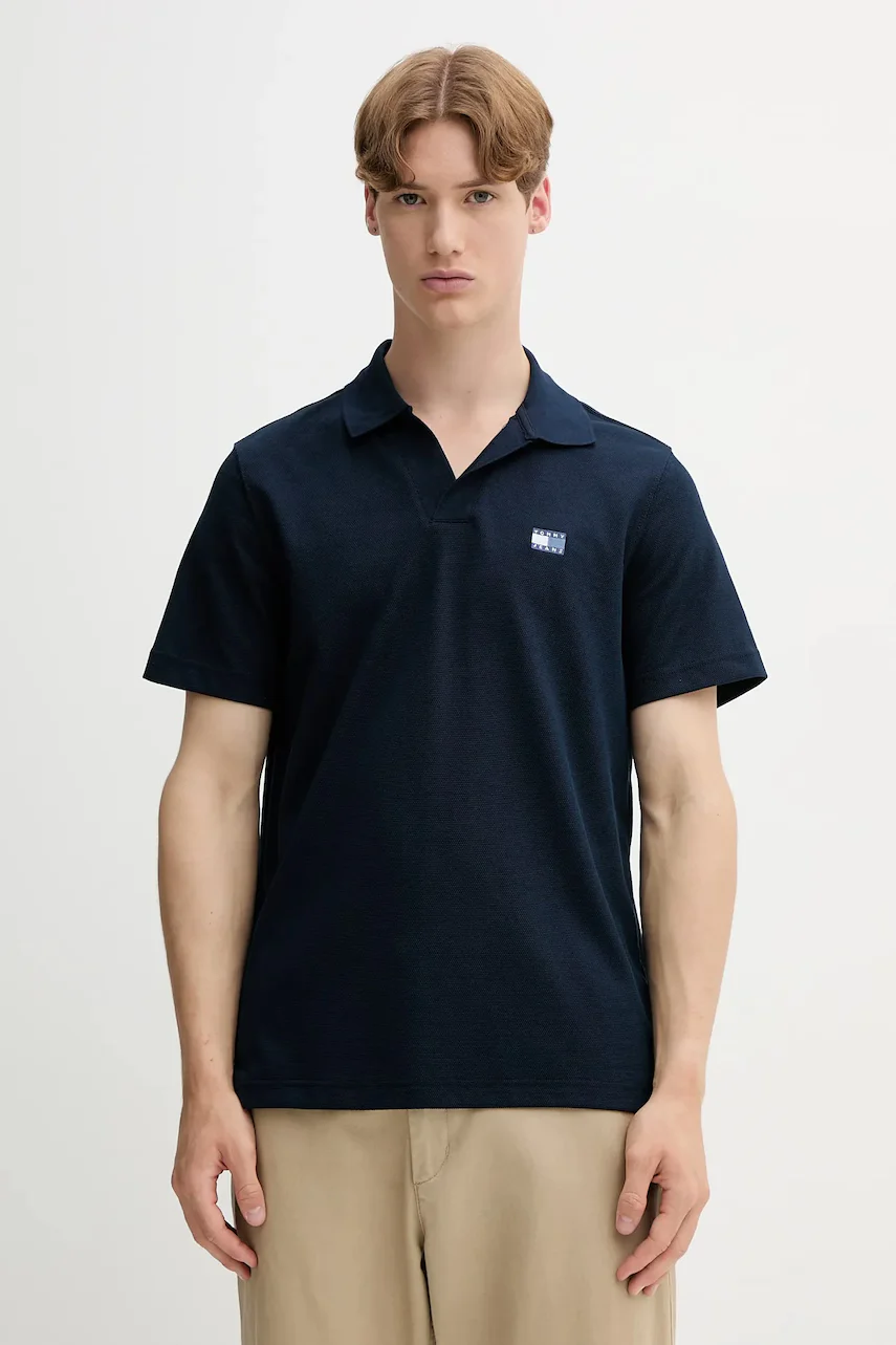 Tommy Jeans Тениска с яка