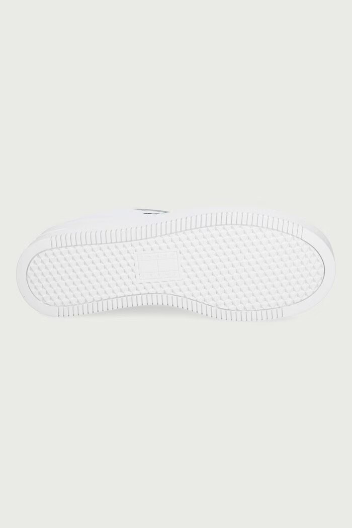 Tommy Jeans TJW FLATFORM SNEAKER маратонки дамски от кожа бели EN0EN02932