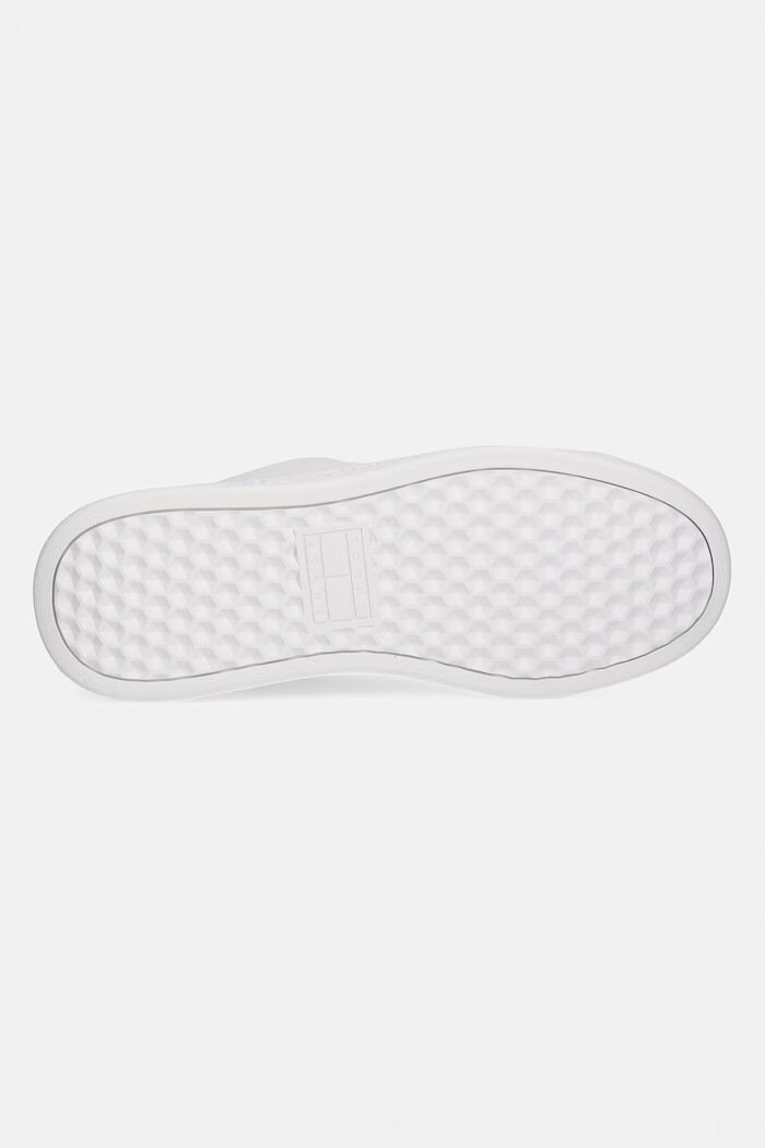Tommy Jeans TJW SCRIPT CUPSOLE маратонки дамски кожени бели EN0EN02960