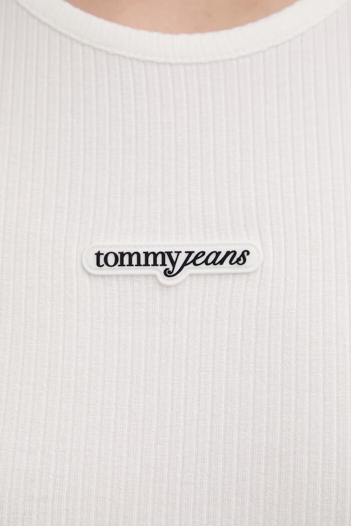 Tommy Jeans топ дамски бежов DW0DW22282