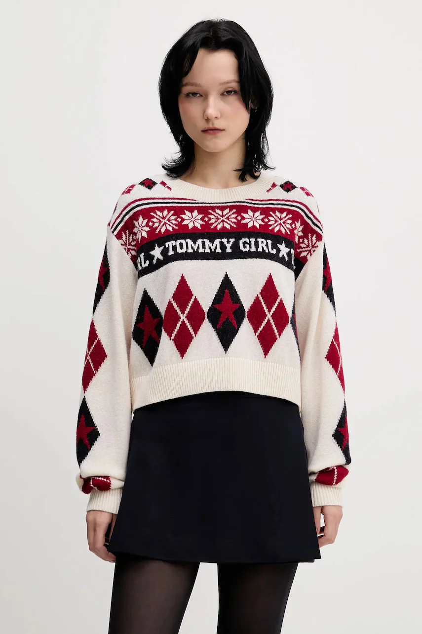 Tommy Jeans Вълнен пуловер