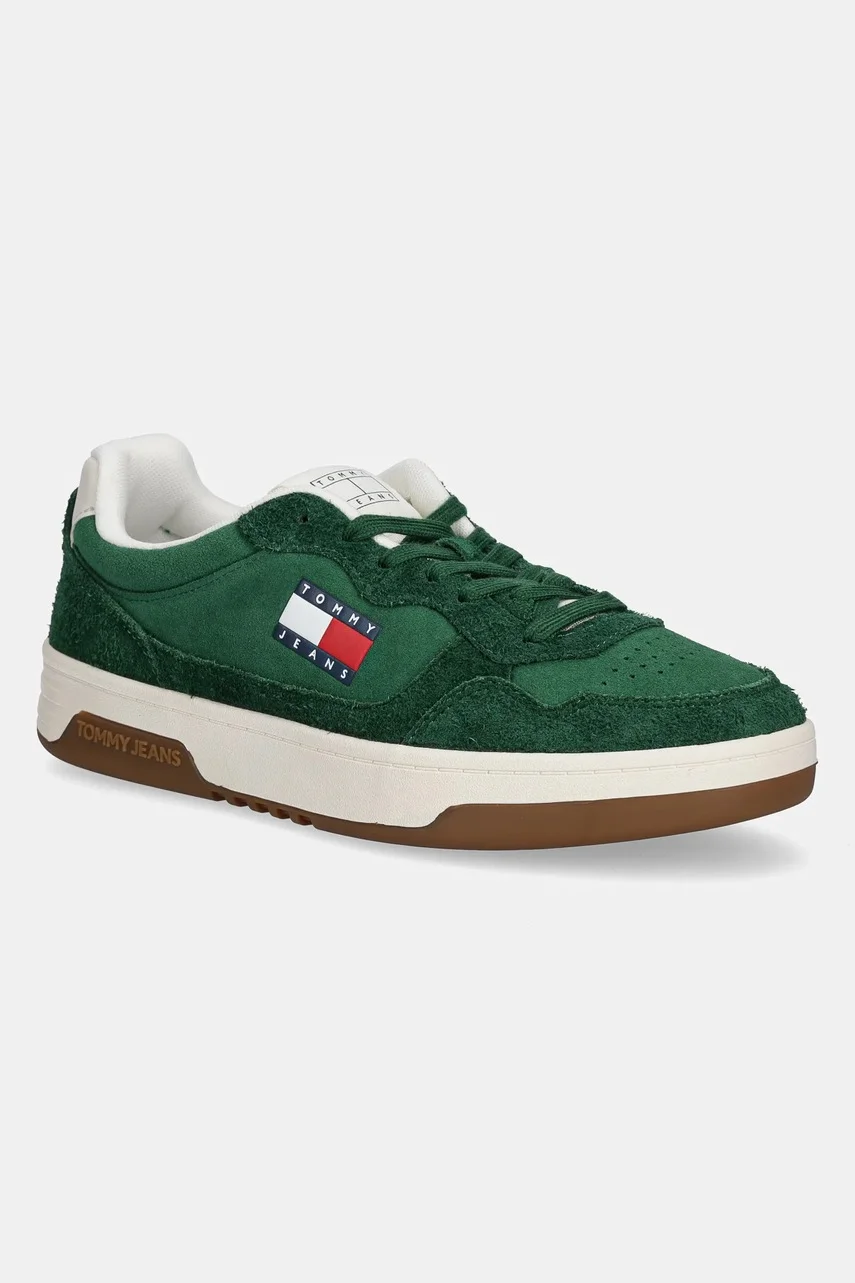 Tommy Jeans Велурени маратонки CUPSOLE SUEDE